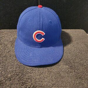 Chicago Cubs On The Field Authentic New Era 59Fifty Vintage Size 7 1/8 Cap